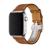 Leder Armband Barenia Apple Watch 49 46 45 44 42 mm