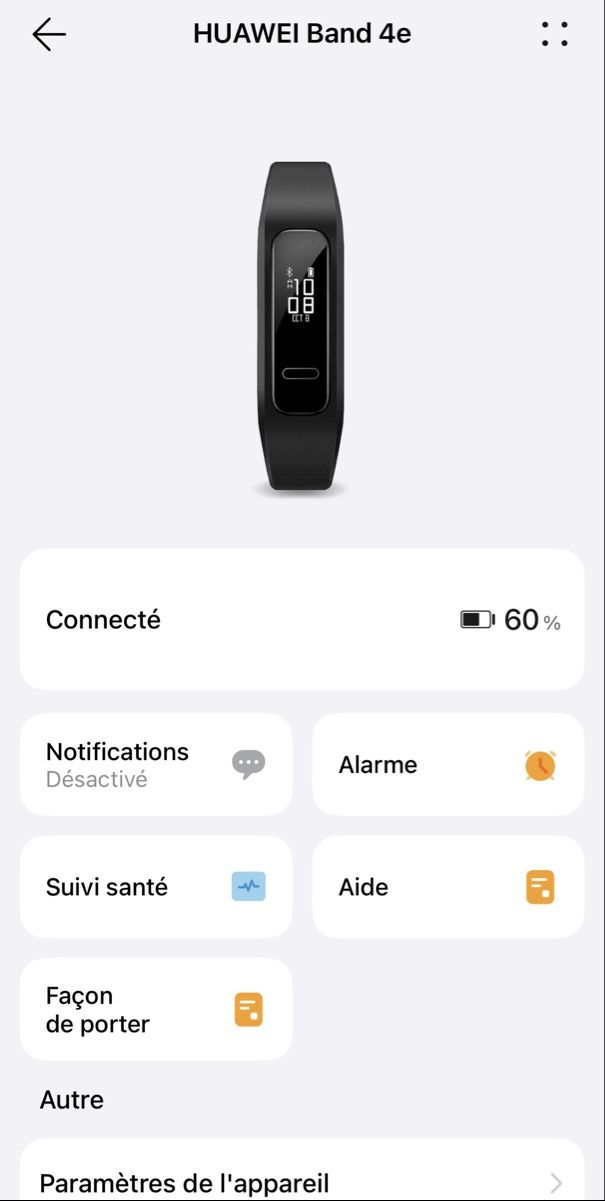 Huawei Smartwatch: Montre connecté Huawei Band 4e Active – Nuovo (secondo la descrizione) da Delémont venduto da Emi-98 6