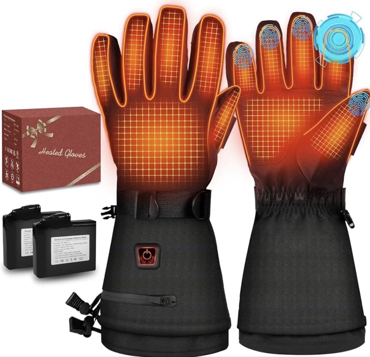 Handschuhe & Handstulpen: Beheizte Winterhandschuhe wasserdicht Touchscreen – Neu und originalverpackt aus Suhr von SchnapperCH