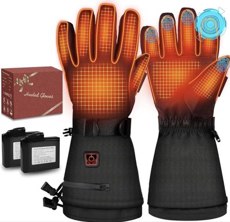 Beheizte Winterhandschuhe wasserdicht Touchscreen