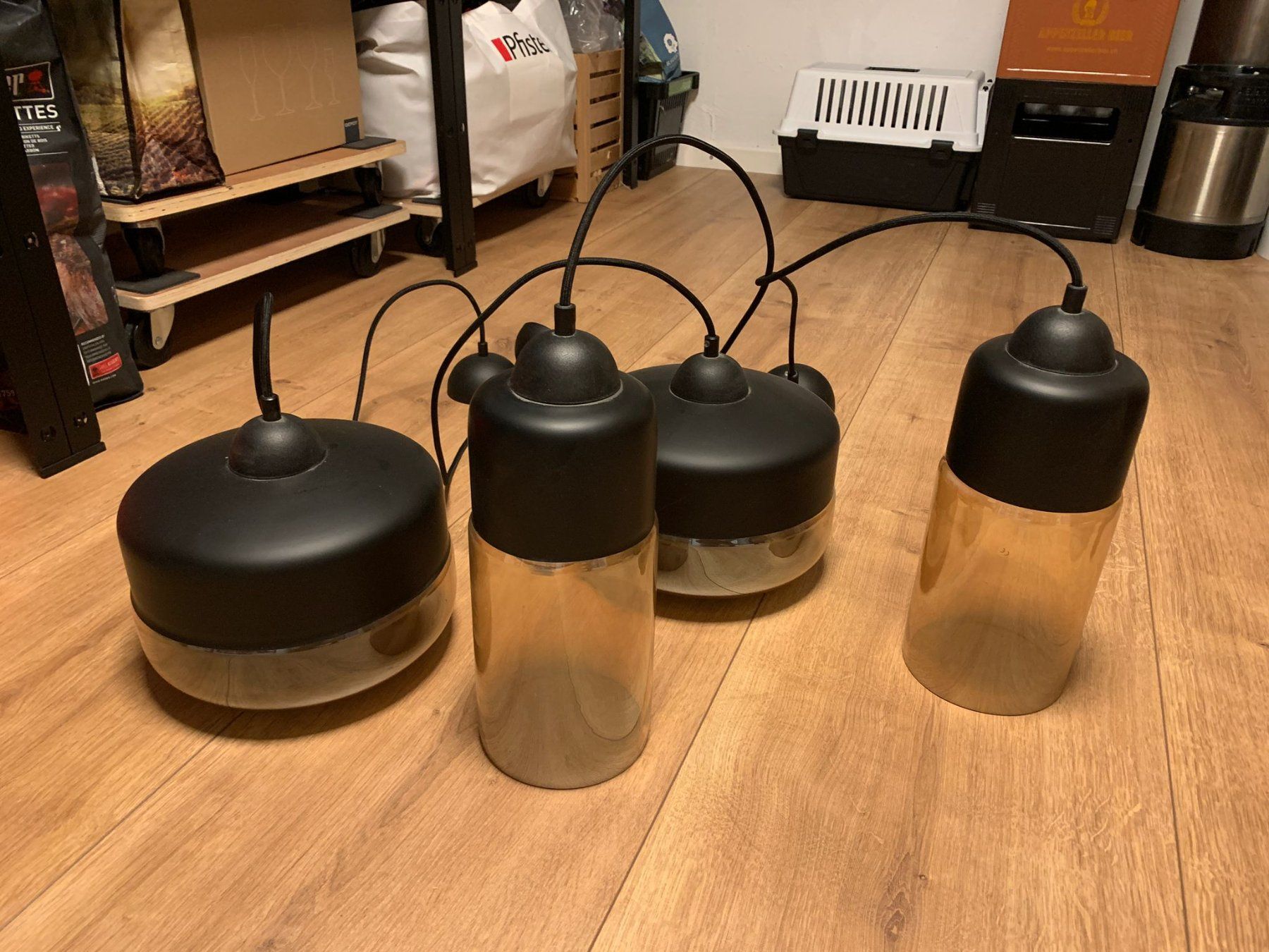 Lampadari & plafoniere: 4 Hängelampen – Usato da Wald ZH venduto da Seppu7