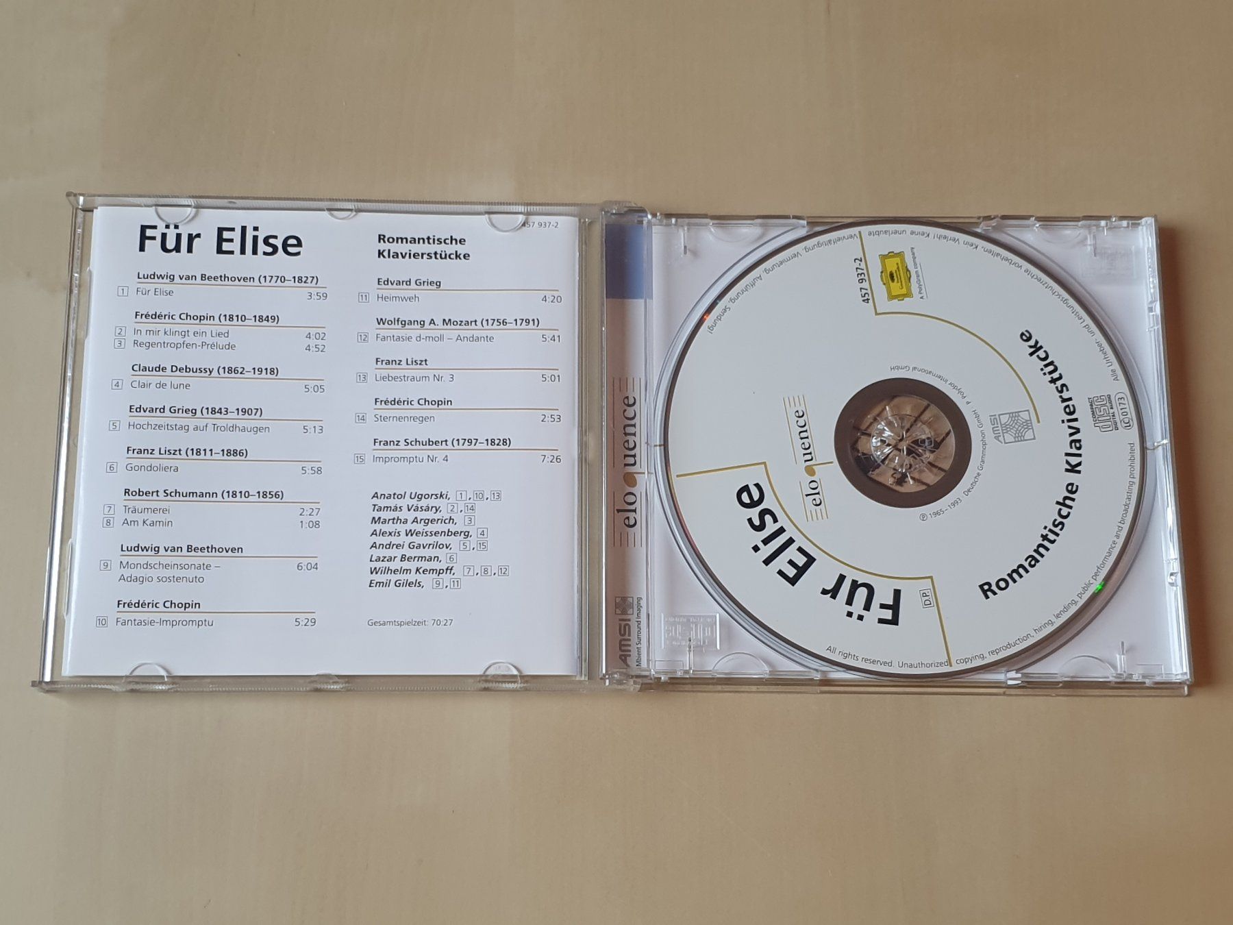 CDs: Für Elise – Gebraucht aus Stansstad von collectorsshop 2