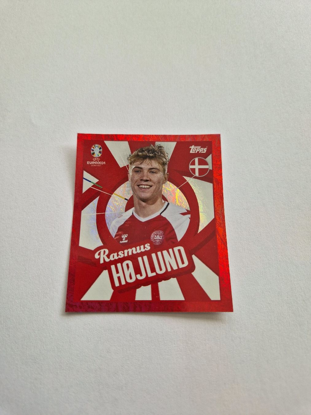Topps Carte collezionabili: Topps Euro 2024 - PTW DEN - Rasmus Hojlund – Usato da Romont FR venduto da raj_sjv9 1