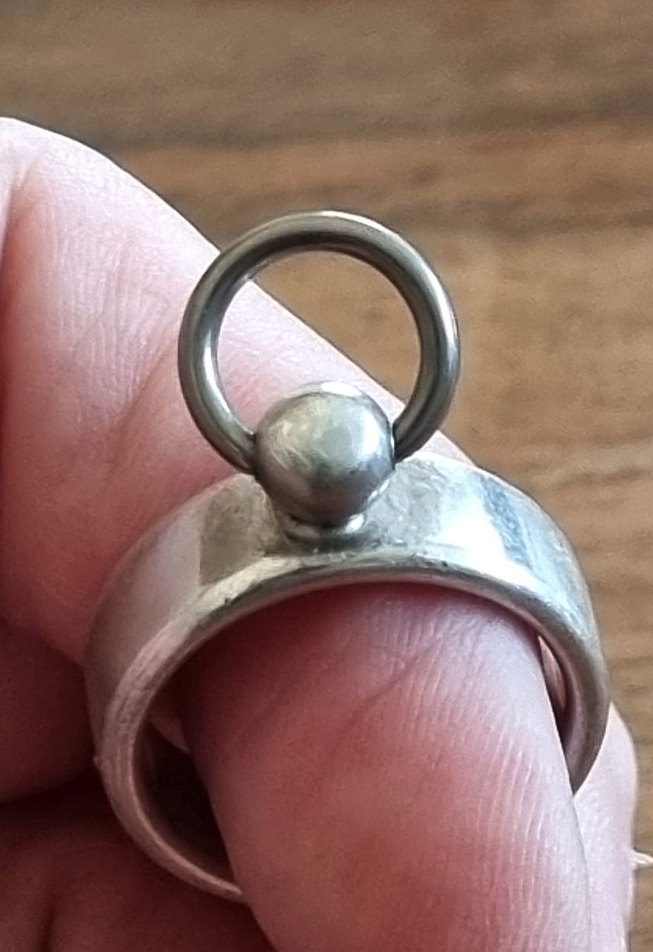 Anelli: Unikat Piercing 925 Silber Ring 55 – Usato da Beckenried venduto da lou_two 1