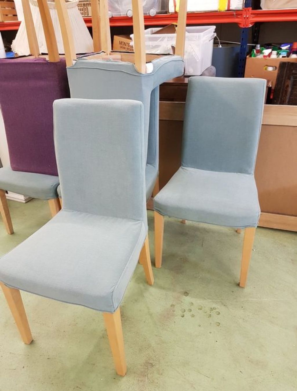 Ikea Sedie: 6 Stk. gepolsterte Stühle, Ikea – Usato da Wettingen venduto da Gaila0608 1