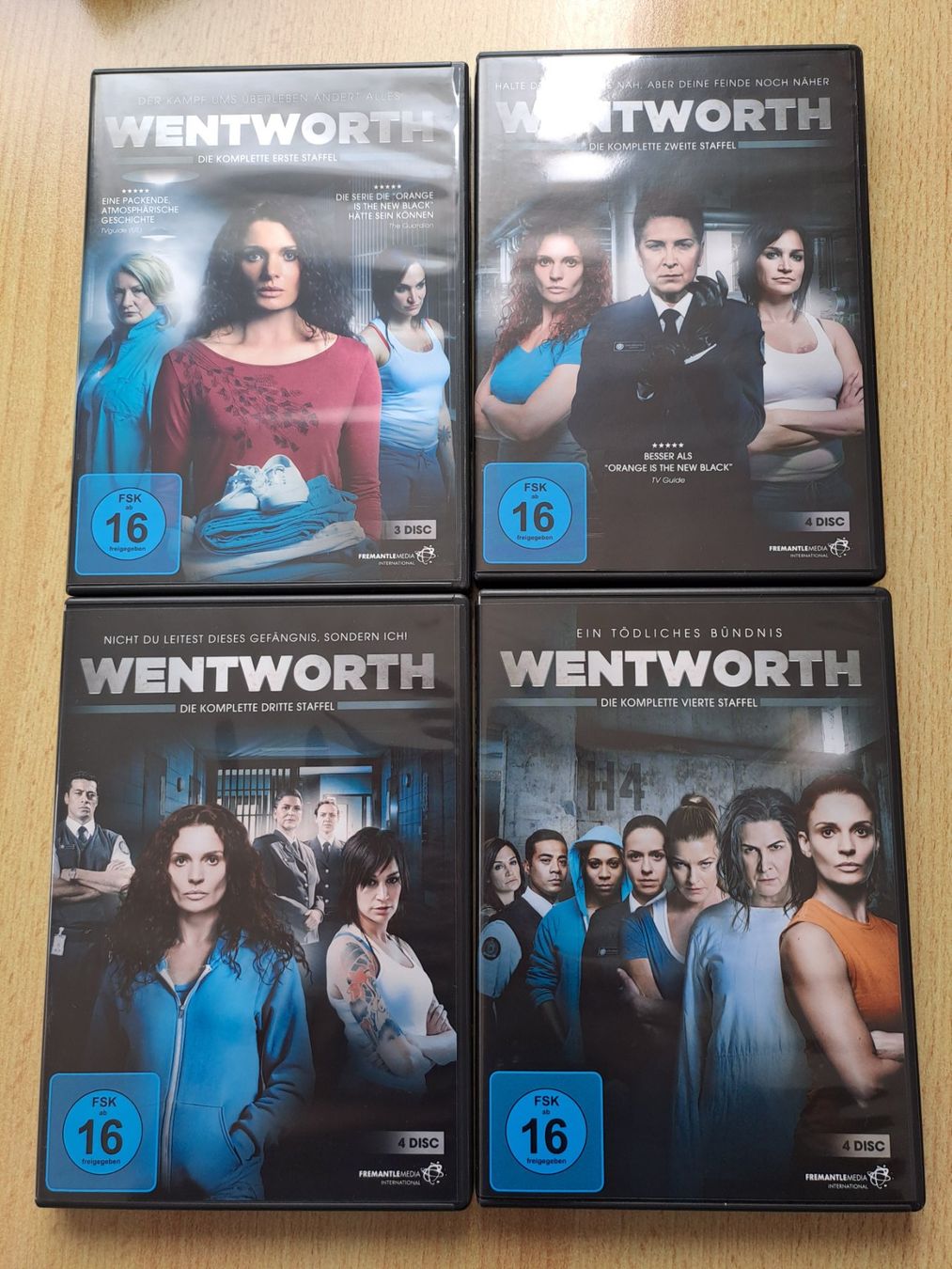 Tutti i DVDs: Wentworth Staffel 1-4 Neuwertig – Nuovo (secondo la descrizione) da Reiden venduto da Astrid512 3
