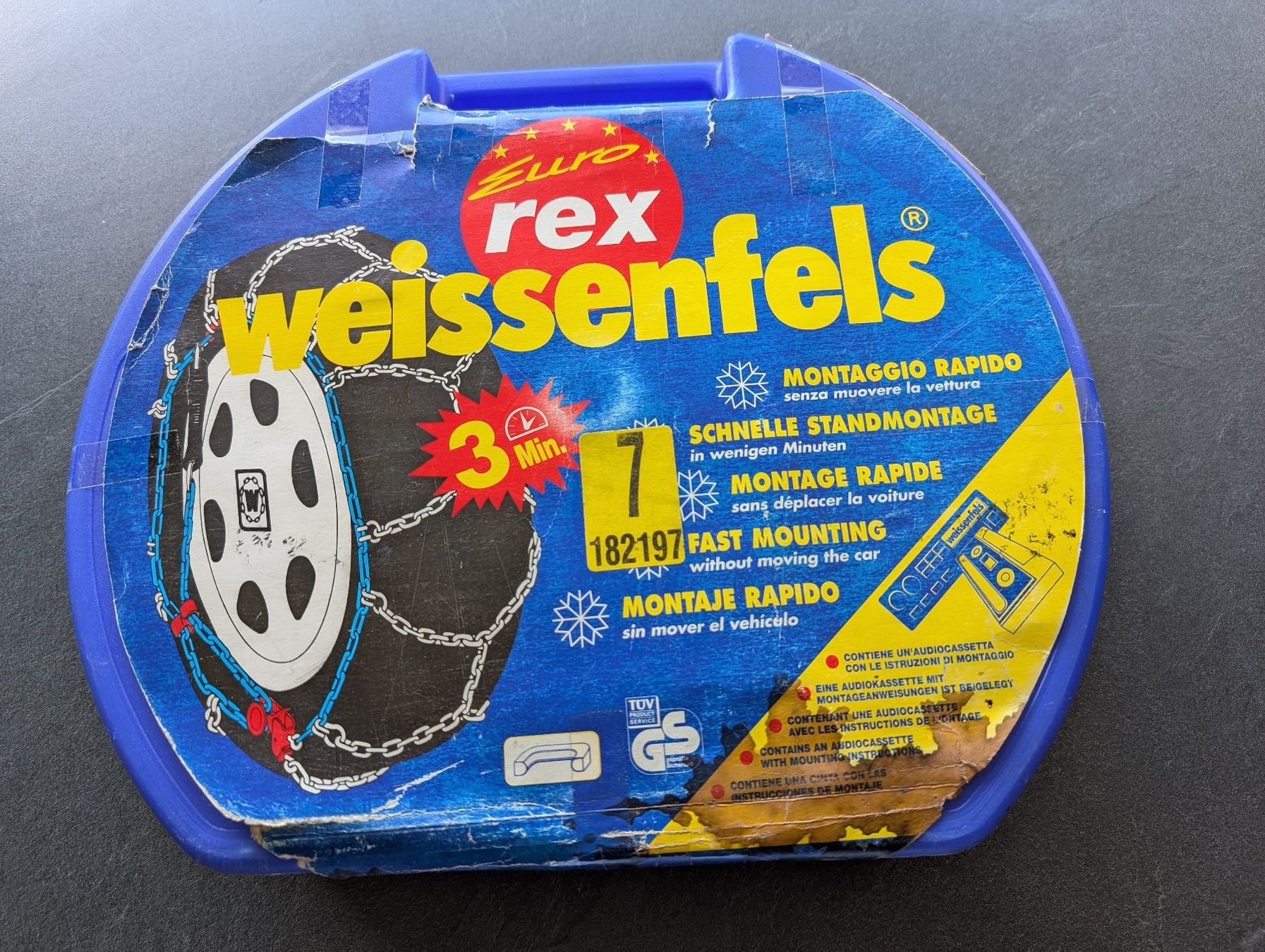 Weissenfels Catene da neve: Chaînes à neige – Usato da Gland venduto da Conan85