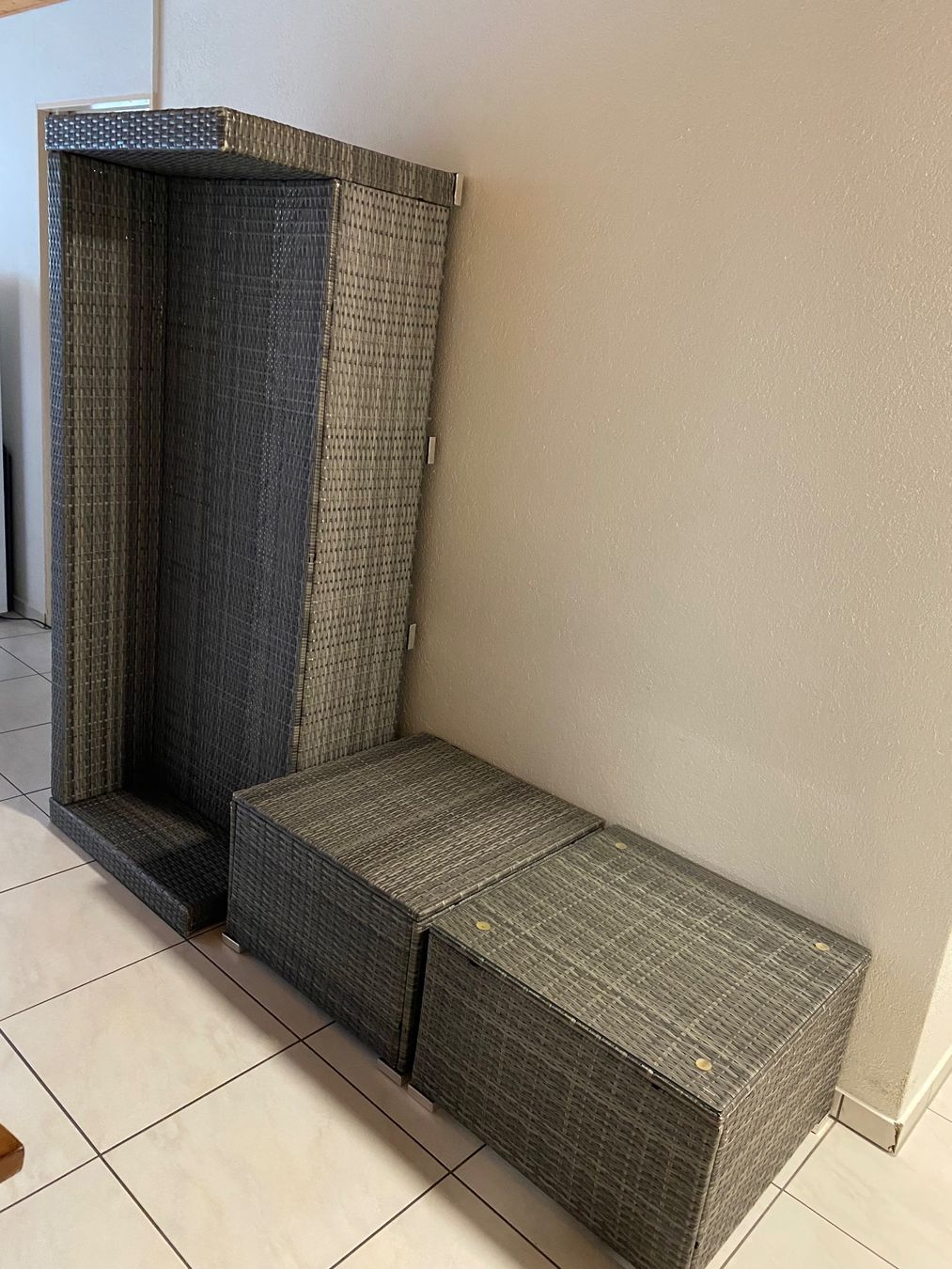 Divani: Polyrattan- Lounge Set, 3er-Sitzbank – Usato da Wängi venduto da inf_2hrj 1