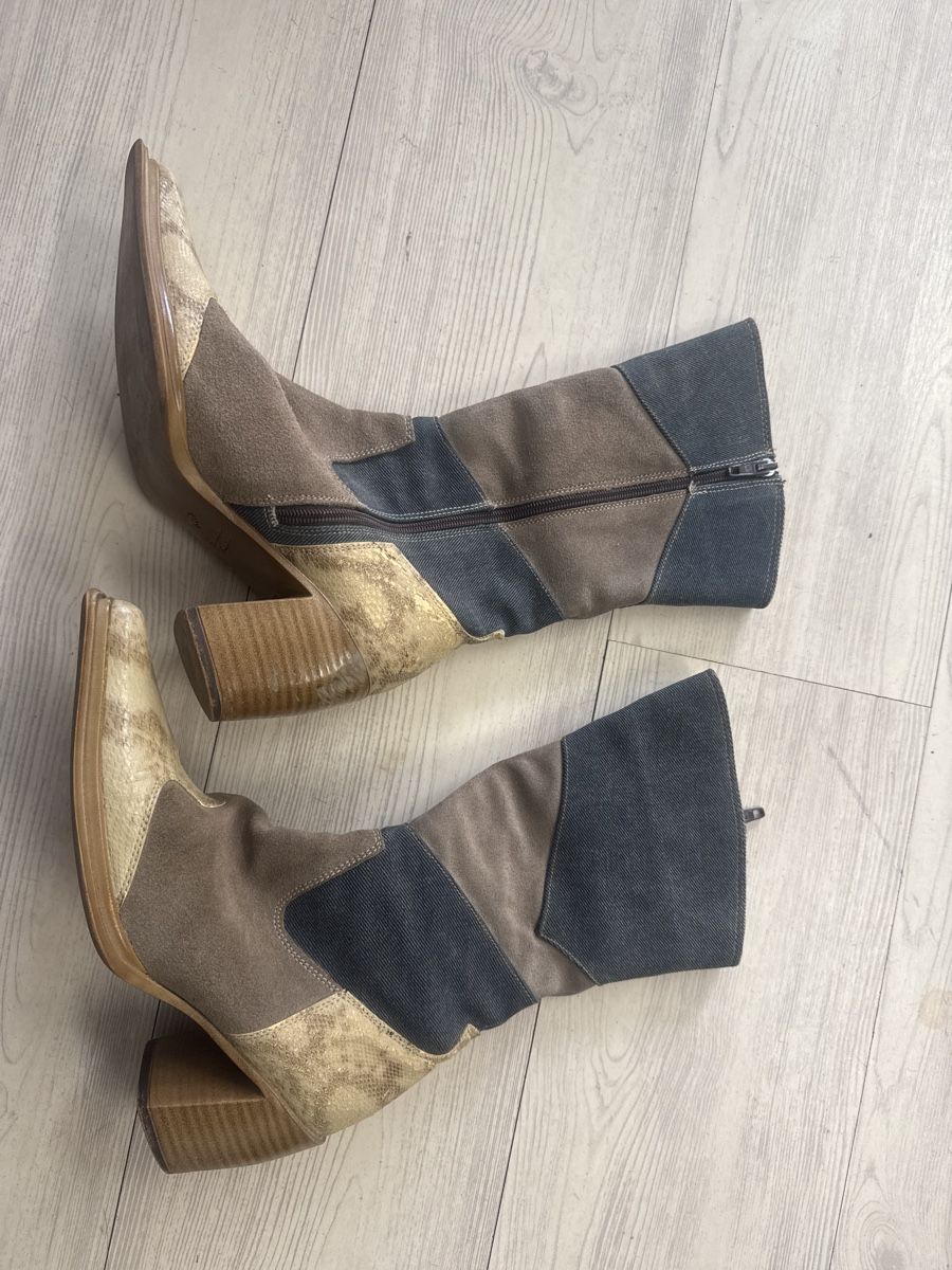 Scarpe da donna: Bottes vintage style santiags – Usato da Lausanne venduto da Mode_350 2