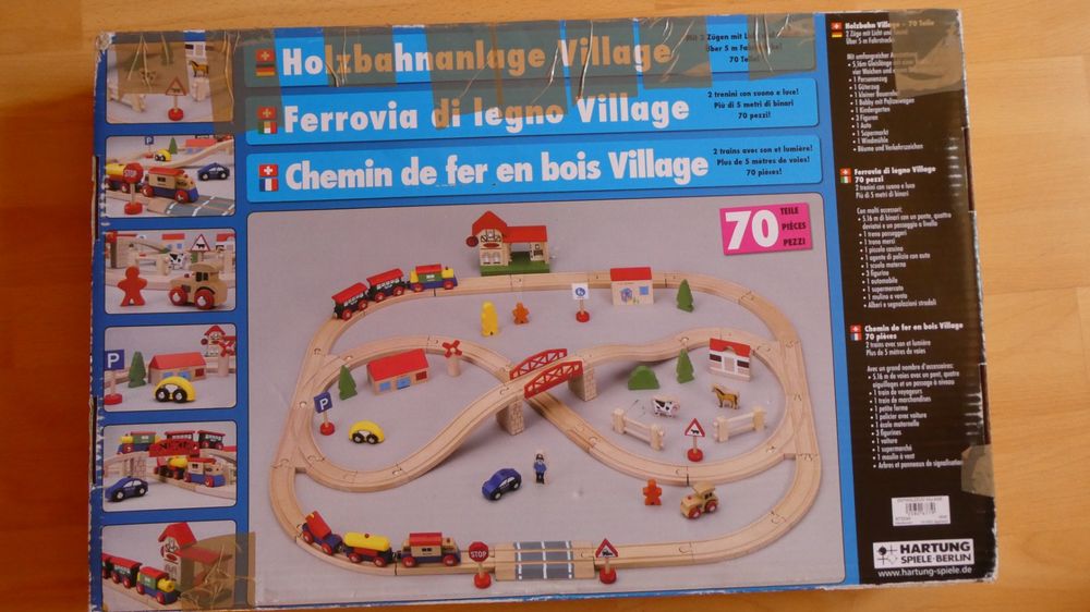 10 Adaptateurs De Pont Pour Chemins De Fer En Bois Brio Et Duplo - Extension Rails Train Rouge