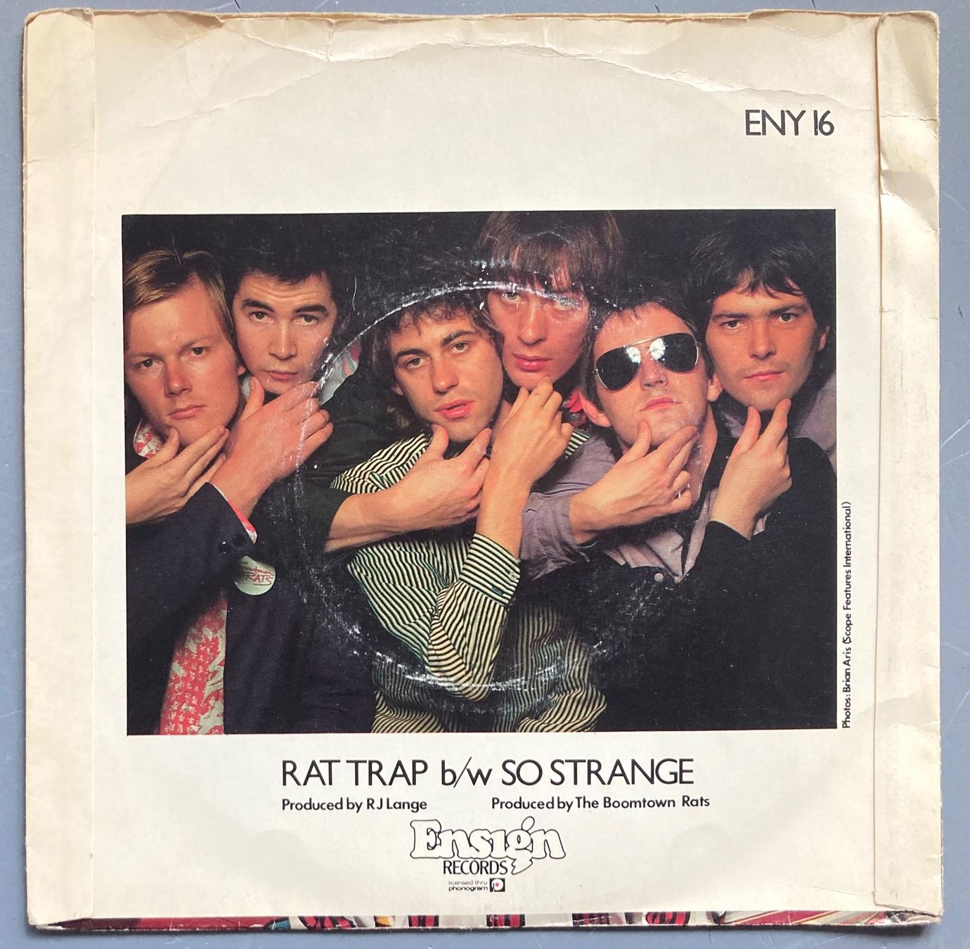Dischi in vinile: THE BOOMTOWN RATS - RAT TRAP – Usato da Poliez-Pittet venduto da Newtown-Records 1