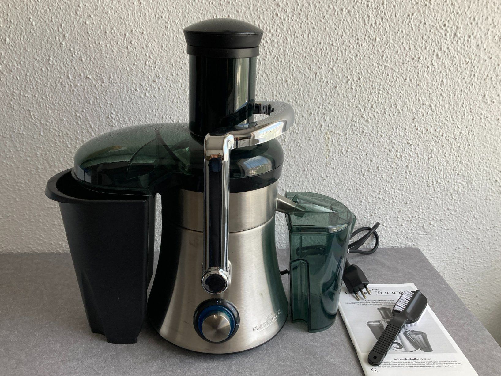 Küchengeräte: ProfiCook Automatik-Entsafter PC-AE 1000, Automatic Juicer – Neu und originalverpackt aus Küsnacht ZH von PLZoll
