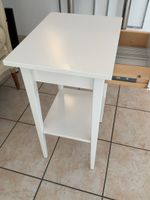 IKEA Nachttisch weiss mit Schublade und Ablagefach
