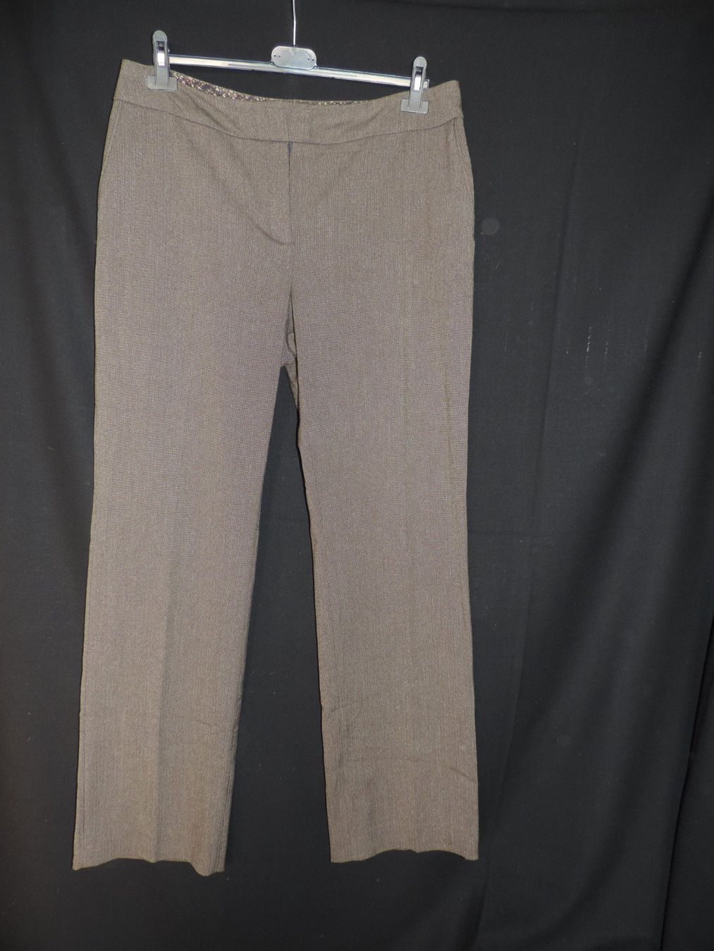 Pantaloni: pantalon brun gris – Usato da Genève venduto da Axelle333