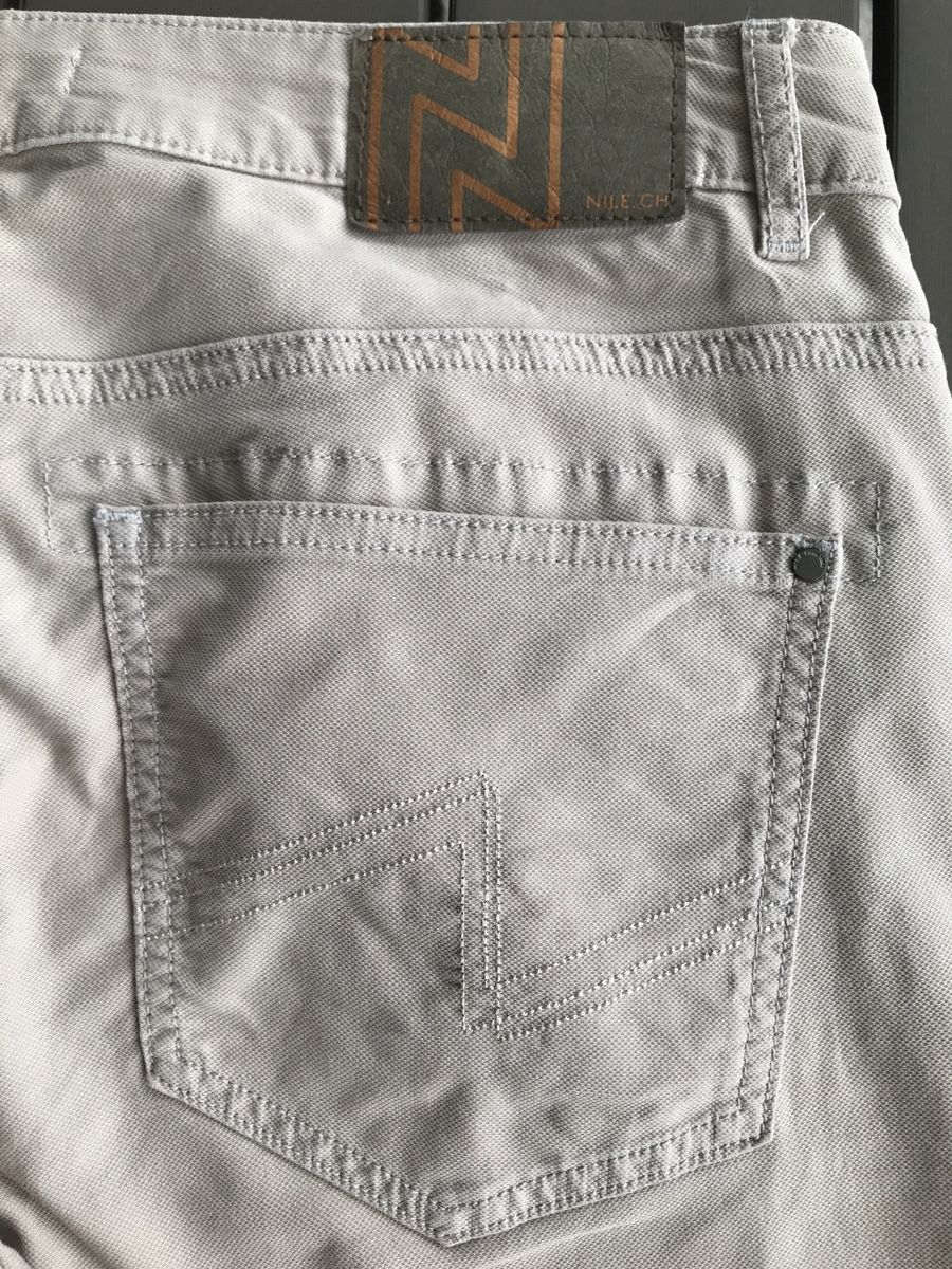 Nile Hosen: Nile Barrel Hose, Grösse S+, beige – Neu (gemäss Beschreibung) aus Ebnat-Kappel von Molton 5