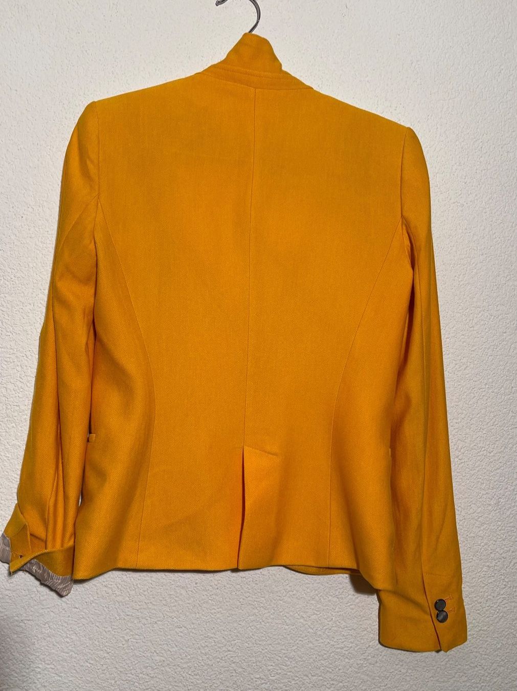 Zara Giacche: ZARA BASIC S M  28/NP65CHF Blazer Jacke Viscose Pe Gelb – Nuovo (secondo la descrizione) da Kölliken venduto da Prscoo 3