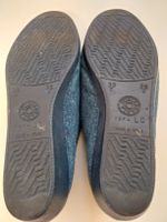 Schnürschuhe Jeans/Baumwolle Gr. 38