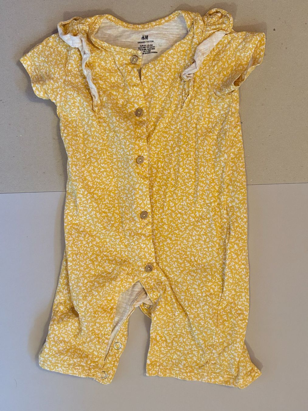 Pagliaccetti: Jumpsuit von H&M, Gr. 62 (#29) – Usato da Englisberg venduto da Apfelsine