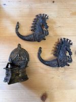 Antike Bronze Figuren & Gefäss Set