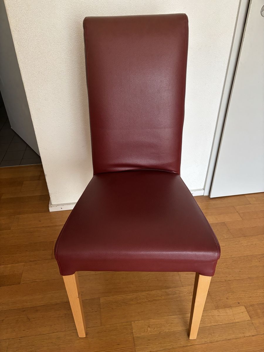 Livique Chaises: 6 Stühle rot – D'occasion à Zürich par moinmoin2010