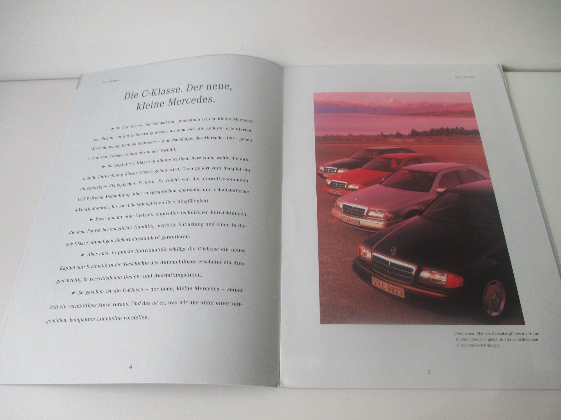 Mercedes-Benz Documenti: KATALOG C-KLASSE – Usato da Langnau i. E. venduto da Superseven69 1