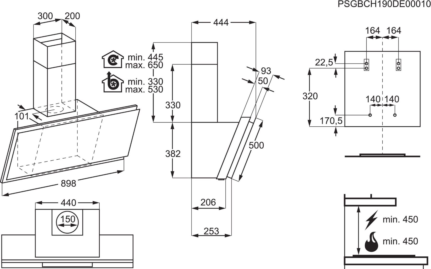 Electrolux Cappe di aspirazione: Electrolux Wosl9062cn silent boost, A++, Hub2Hood – Usato da Richterswil venduto da irenemiz 5
