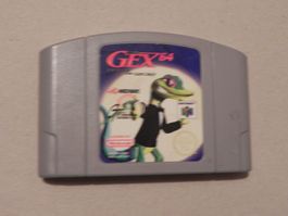 Nintendo 64 Modul Spiel Game N64 Gex 64