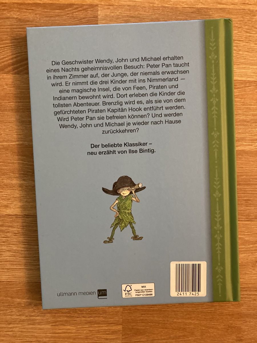 Bücher: Buch Peter Pan – Neu (gemäss Beschreibung) aus Emmenbrücke von JJ_89 2