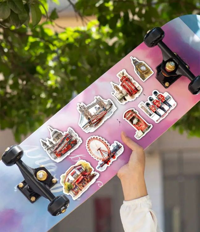 Coole 'Drive Safe' Aufkleber Für Den Rückspiegel - 4 Verschiedene Farben