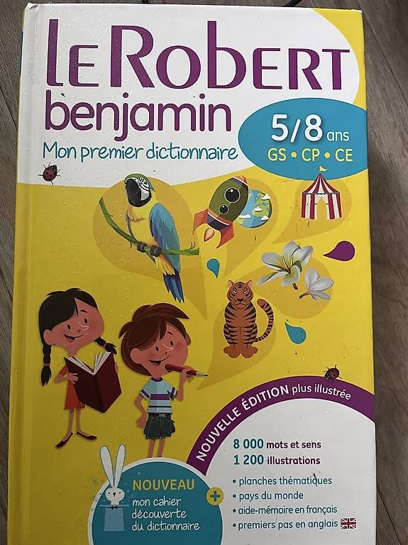 Livres: Le Robert benjamin 5-8 ans + Grevisse  – D'occasion à Yverdon-les-Bains par car_xd5s