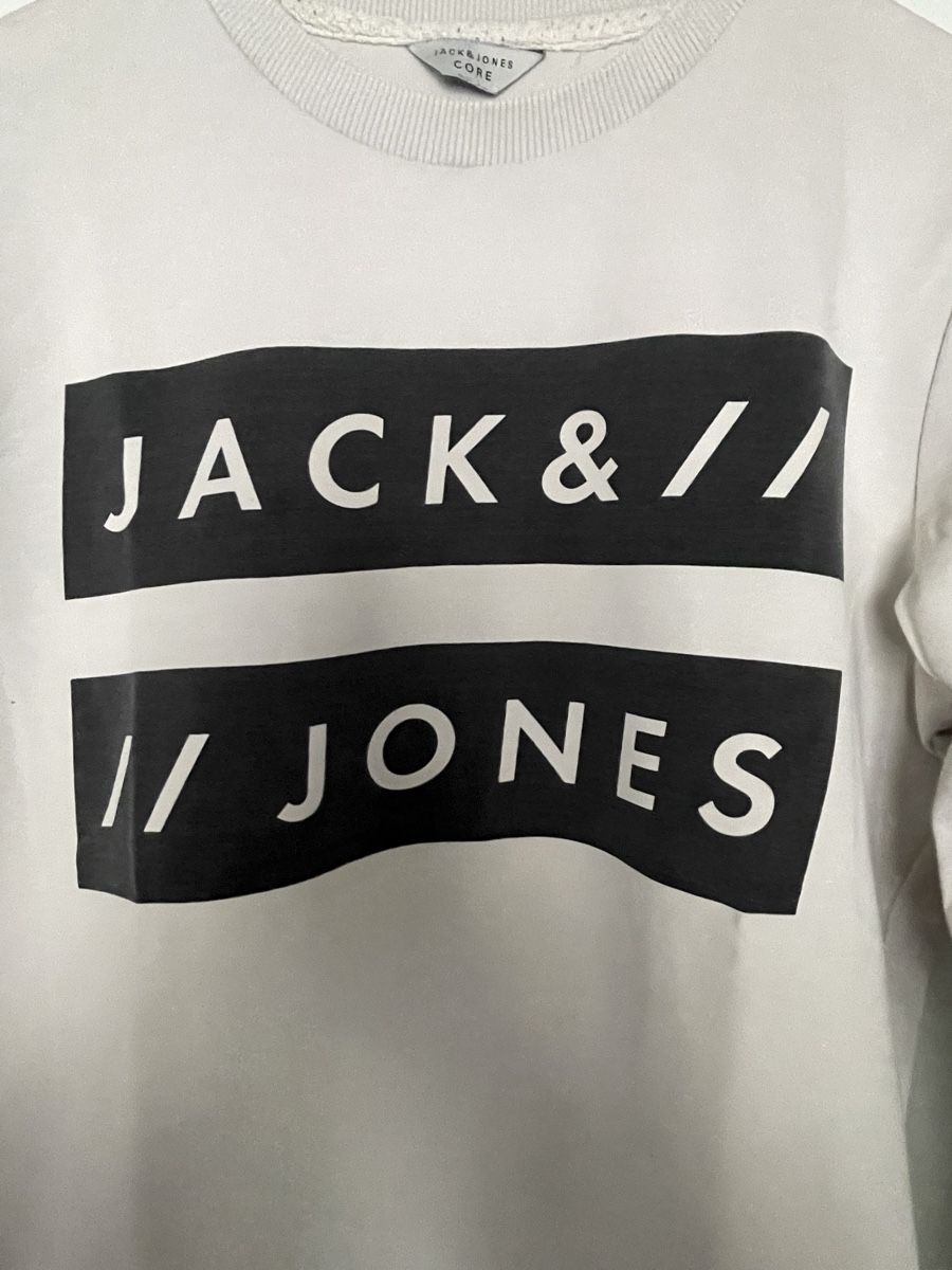 Jack & Jones Pulls & Sweat-shirts: JACK & JONES PULLOVER - WEISS/EIERSCHALE - GRÖSSE S (AL) – D'occasion à Buchs AG par fischli610 2