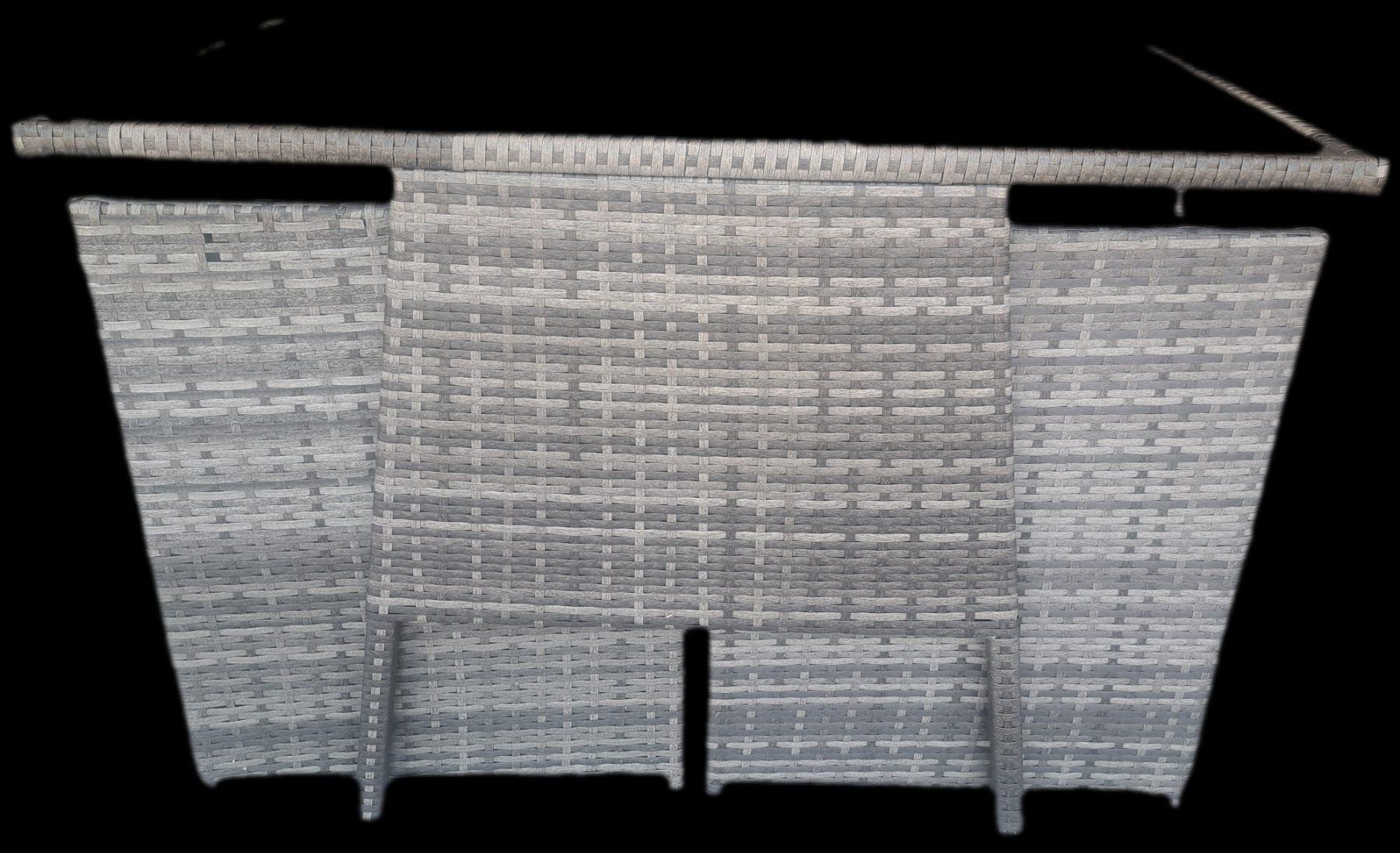 Tische: Rattan Tisch mit 2 Stühlen – Gebraucht aus Kaltbrunn von Civi3