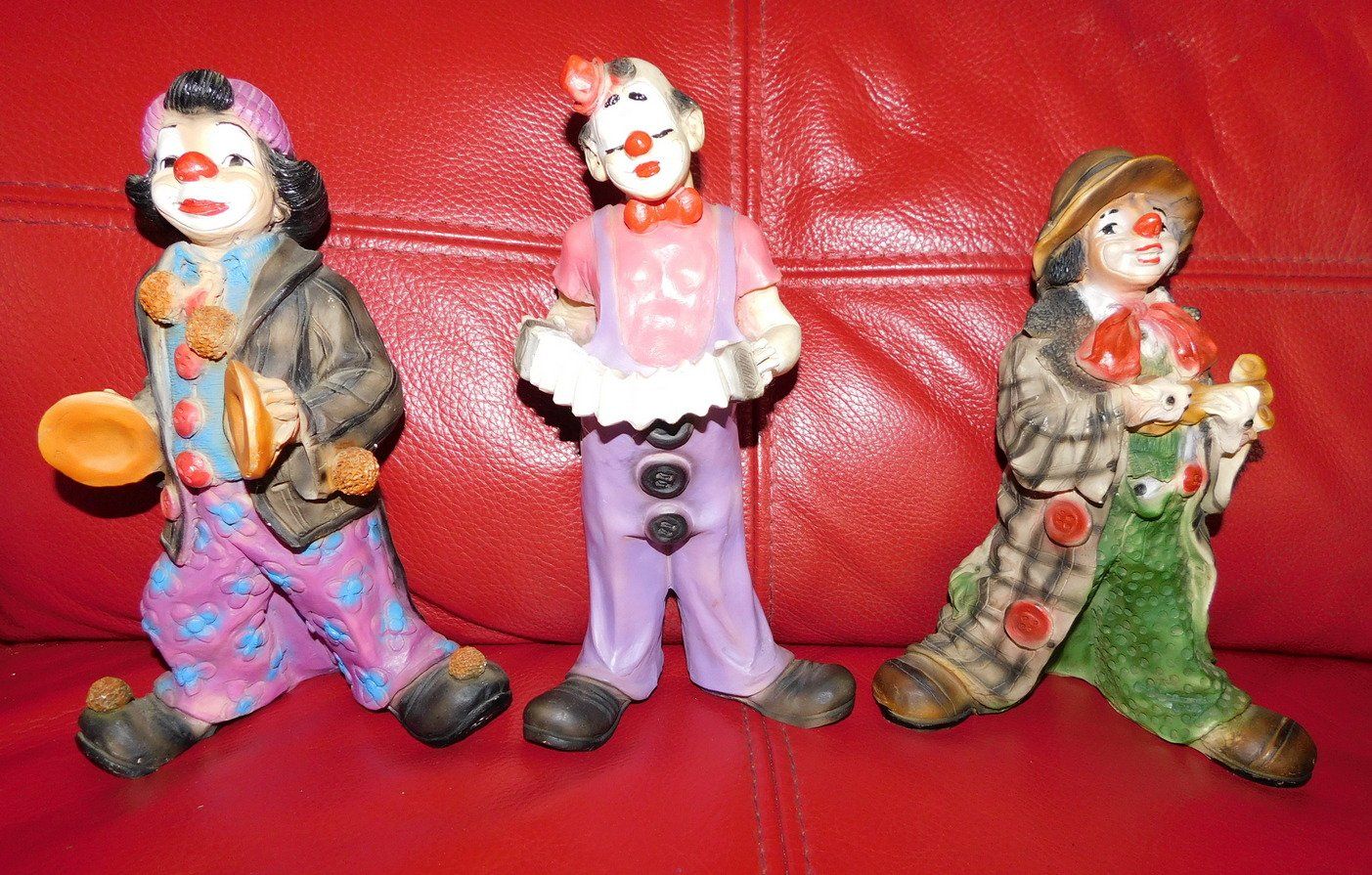 Figurines: 3 Clowns, H ca. 24 cm – D'occasion à Villnachern par Niggo0