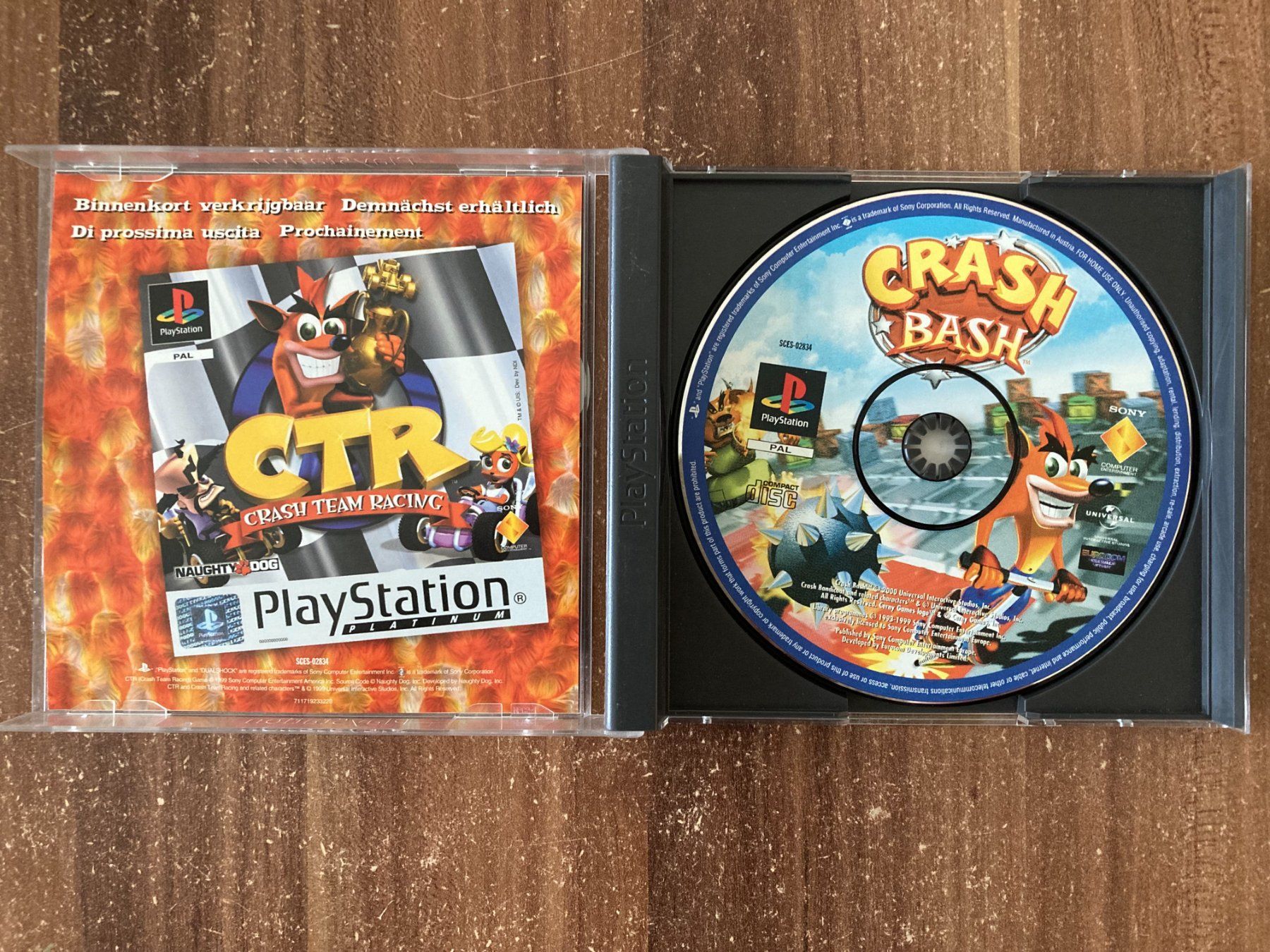 Sony Spiele: Playstation 1 - Crash Bash – Gebraucht aus Wädenswil von Aegae 2