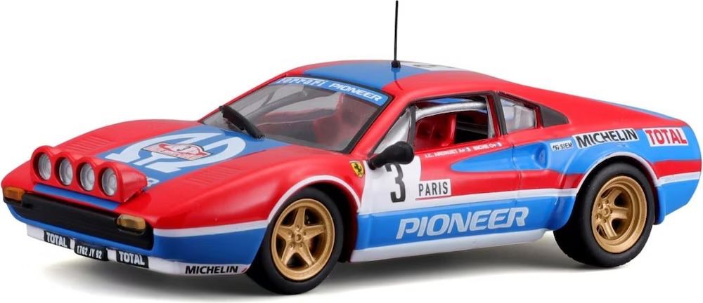 1982 FERRARI 308GTB 1/43 Rallye Monte-Carlo J-C.Andruet ''Biche'' - Collection
