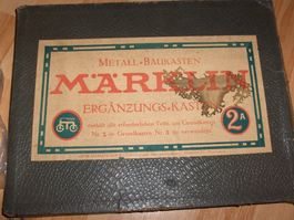 Märklin antiker Metallbaukasten Ergängzungs-Kasten 2A!!!