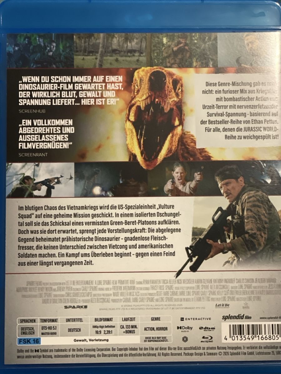 Tous les DVDs: Primitive War (2025) – Neuf (Voir description) à Waldenburg par Gonzo8 1