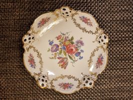 Rosenthal Molière Durchbruchschale mit Gold
