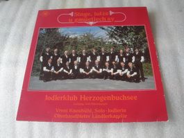 Jodlerklub Herzogenbuchsee  Kneubühl LP Seltene Schallplatte
