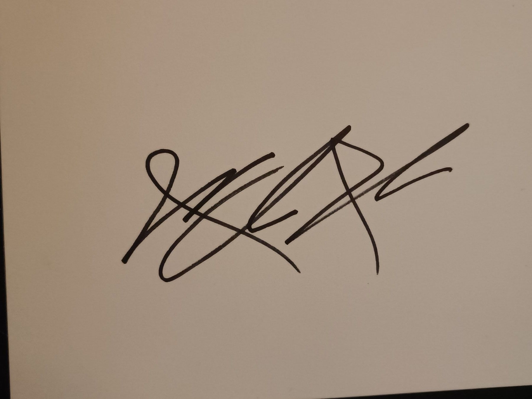 Autogramme: Robert Patrick - persönlich gesammelt – Gebraucht aus Menziken von Artographs