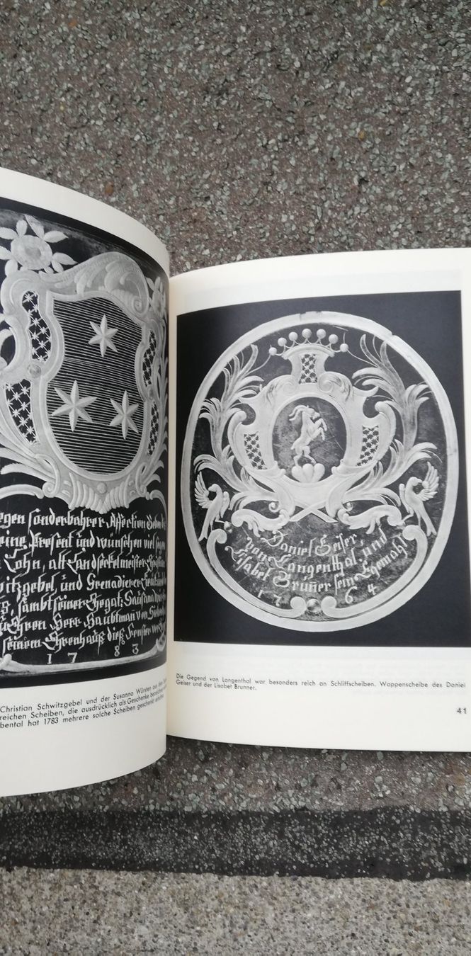 Libri: Berner Heimatbücher: Bernische Schliff-Scheiben – Usato da Thun venduto da Matthias72 8