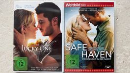 DVD Set The Lucky One und Safe Haven