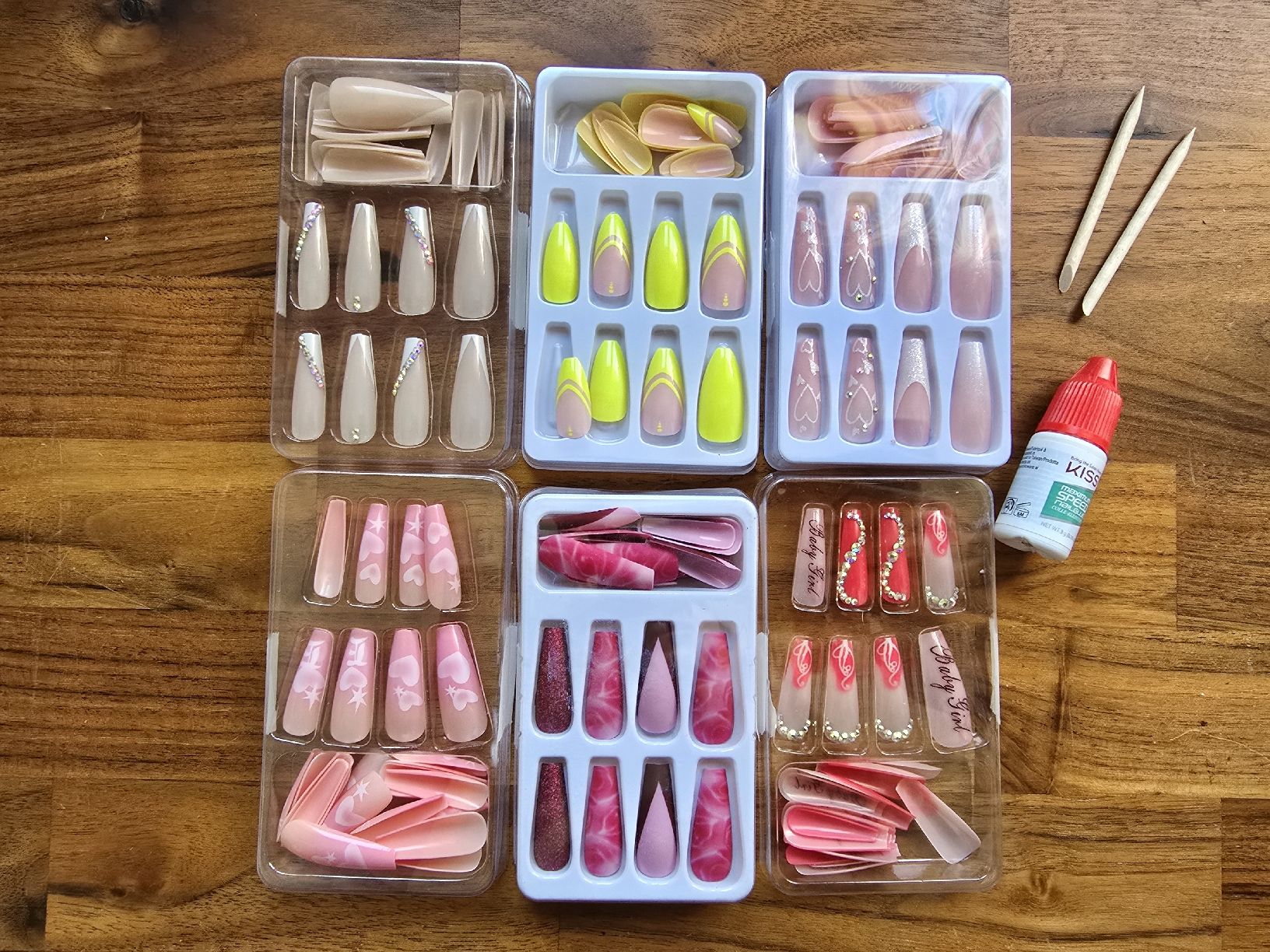 Ongles artificiels: Press on Nägel Set (VERSAND möglich!) – Neuf avec emballage d'origine à St.Peterzell par the2ndchance