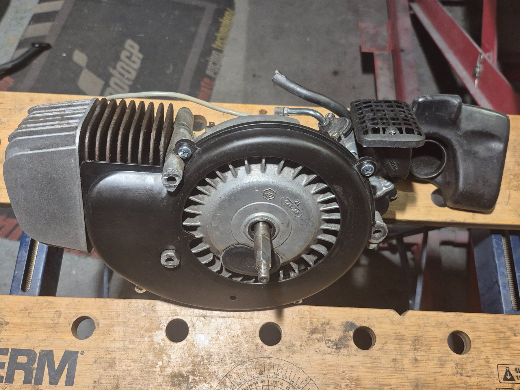 Piaggio Parti ricambio per ciclomotori: Moteur Polini 75cc évolution engine Piaggio Ciao – Usato da Collombey venduto da mot_ryp9