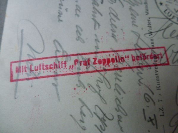 Cartes postales: Karte ++ Luftschiff Graf Zeppelin 1929 – D'occasion à Walkringen par Casablanca777 3