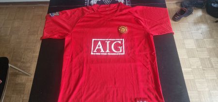 Manchester United Trikot AIG 2007/08 Champions Retro ca. L