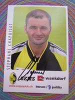 BSC YOUNG BOYS STEPHANE CHAPUISAT SPIELER AUTOGRAMM ANTIK