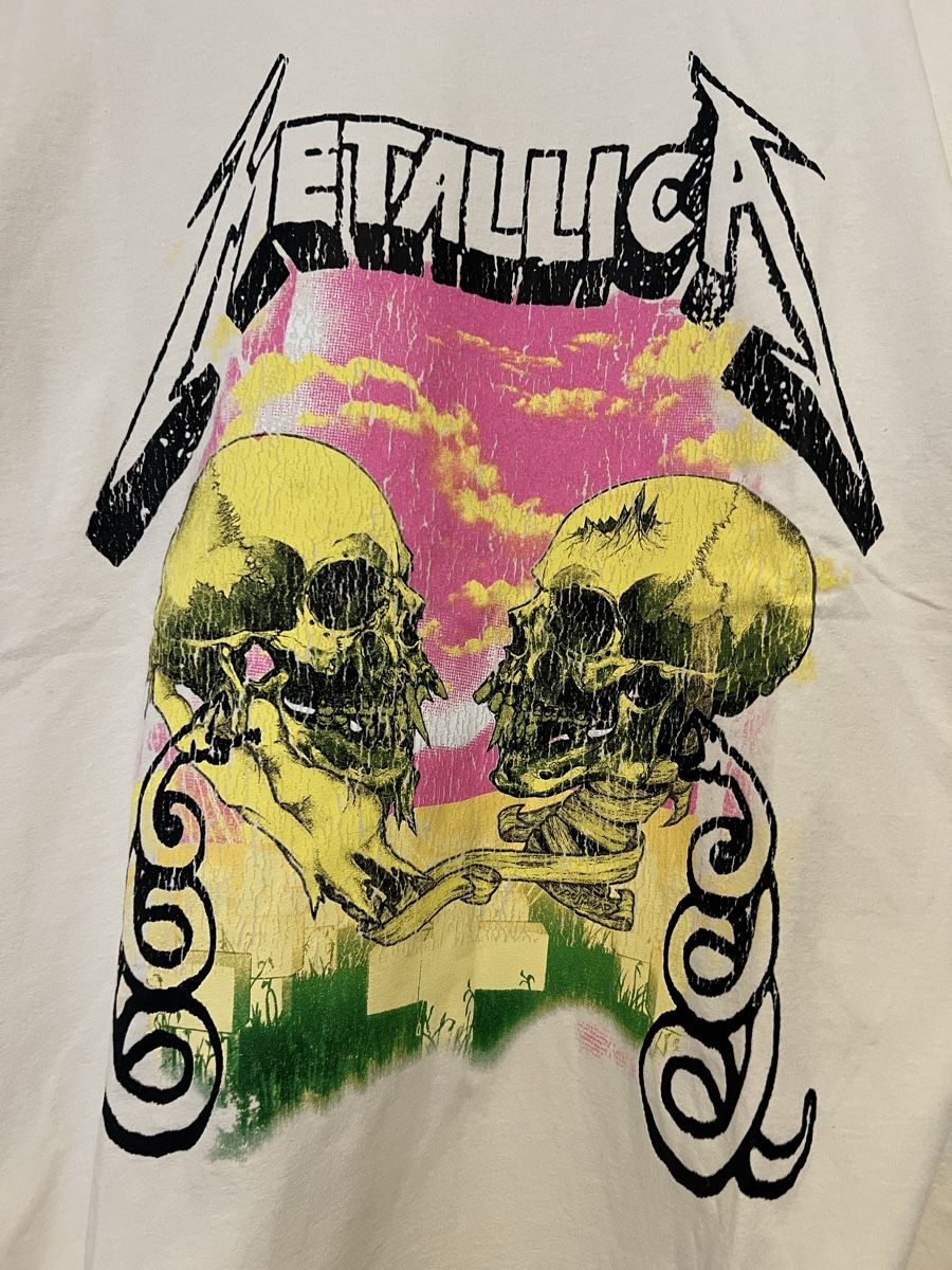 Metallica T-shirt: Metallica T-Shirt Bianca Taglia L Pull&Bear – Nuovo (secondo la descrizione) da Muralto venduto da dan_pf8r 2