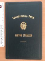 Sekundarlehrer-Patent Kanton St.Gallen 1946
