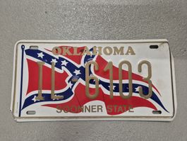 US-Kontrollschild Oklahoma